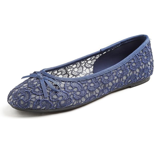 Ollio Women's Shoes Faux Suede Decorative Flower Slip On...