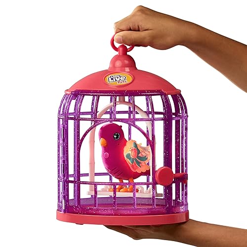 Little Live Pets Lil' Bird Bird Cage: Tiara Twinkles, New