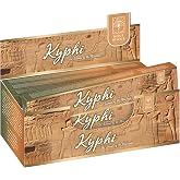 SOUL STICKS Handmade Incense Sticks Mystic Spirit Blends 180 Gram 12 Pack Box | 100% Natural Masala Incense Organic Home Fragrance Agarbatti (Kyphi)