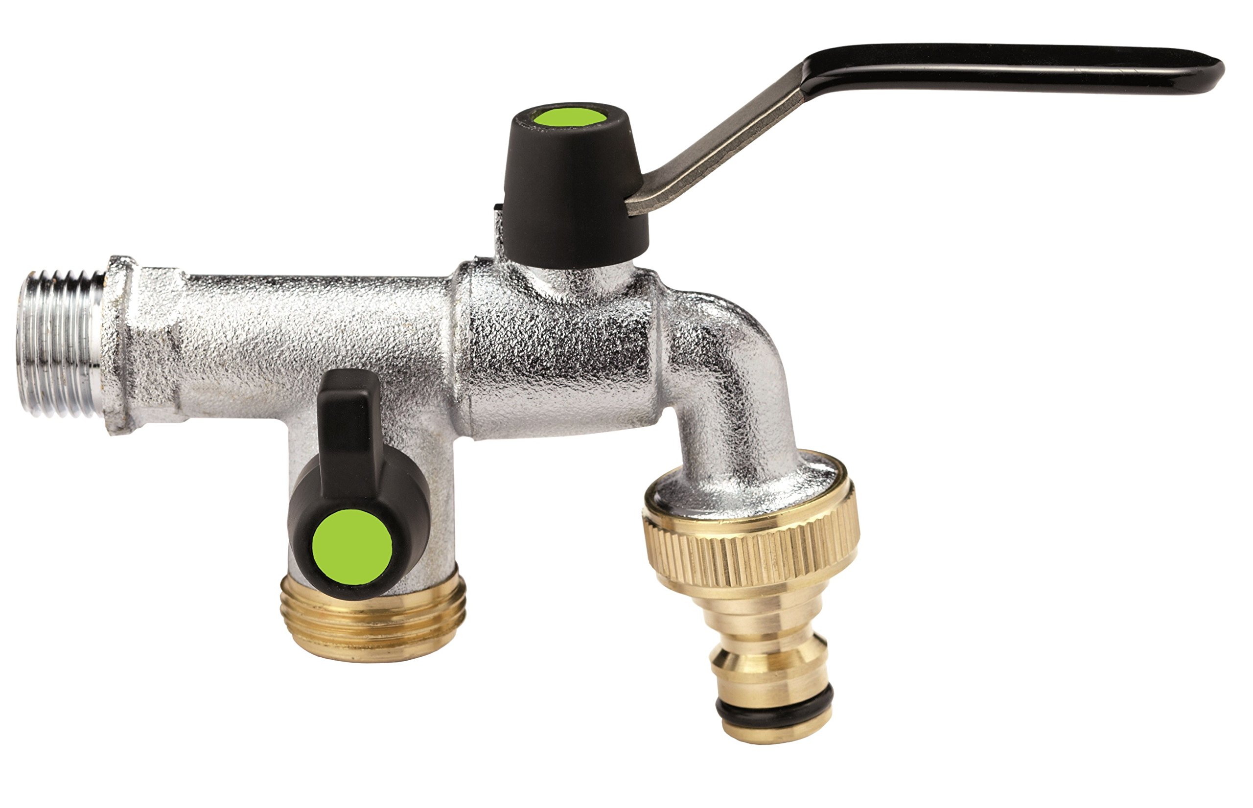 S&M 957000-2 Head 2 Valve Outdoor Tap 1/2 x 3/4 Inch