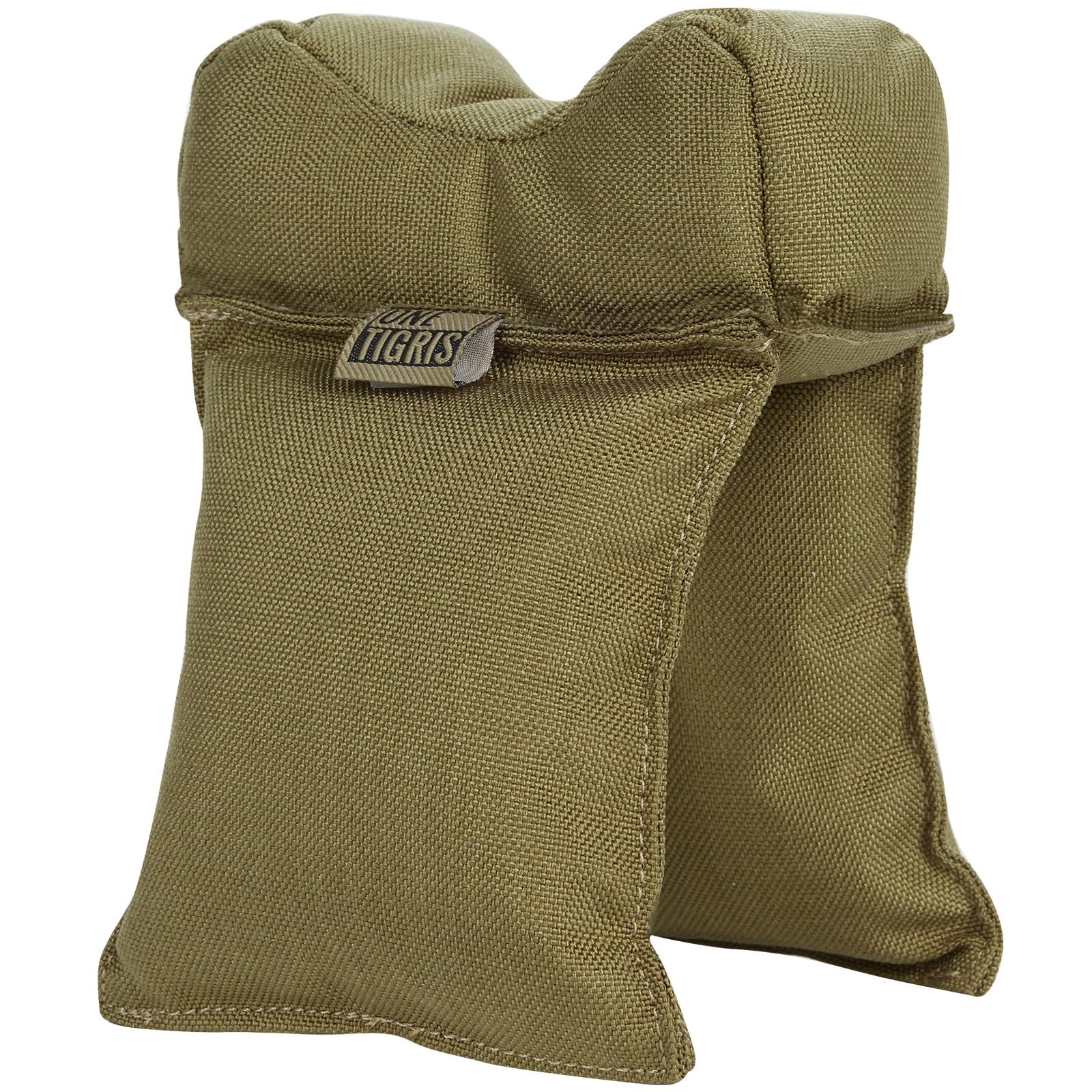 OneTigris Gun Rest Bag, Filled Shooting Rifle Rest Air Gun Bench for Gun Rifle Shooting Hunting, Coyote Brown