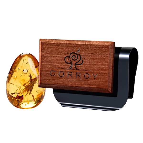 CORROY CAR AIR FRESHENER NATURAL ESSENTIAL OIL SCENT,...