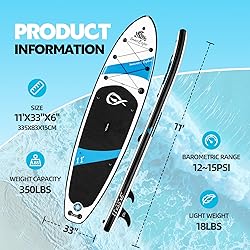 InnoExpo Inflatable Stand Up Paddle Boards with