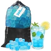 360 Pack Reusable Ice Cubes, Refreezable Plastic Ice Cubes | BPA-Free Ice Cubes for Lunch Boxes, Coolers, without Diluting Drinks for Party Hosts &amp; Outdoor Ice Baths Enthusiasts