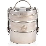 3 Tier Indian-Tiffin Stainless Steel Small Tiffin Lunch Box