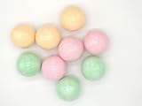 Puckator Set 9 Small Floral Scented Bath Bombs Almond Oil Vegan Cruelty Free view 3