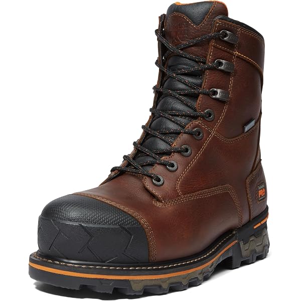 Scarpe Antinfortunistiche Dunham 8000Works Uomo - Impermeabili, Nabuk Marrone, Taglia M