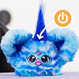 Furby Furblets Ooh-Koo Mini Rock Furblet 5 cm Keychain Plush Blue view 2