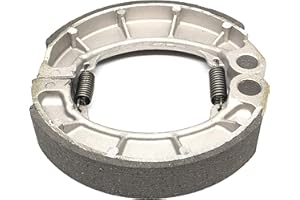 Motadin Rear Brake Shoes compatible with Honda FOREMAN 450 ES TRX450ES / TRX450S 1998-2001