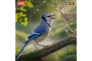 Blue Jay Sounds Forest Peace: Soft Woodland Bird Calls & Morning Nature Relaxation for Fire TV & Tablets