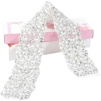 7456 2pcs Wide Elastic Waist Belt For Women Fashion Hollow Out Rhinestone Yalice Rhinestone Waist Belt Wide Elastic Belt for Dresses  main image 4