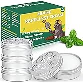 YJOO 4-Pack Rodent Mouse Repellent Ointment – Natural Peppermint Mice & Moles Deterrent Paste for Garden & Lawn – Humane, Easy-Apply Formula for Long-Lasting Mole Gopher Control