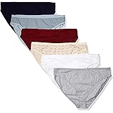 Amazon Essentials Women's Cotton High Leg Brief