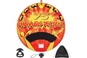 Affordura Towable Tubes for Boating Tubes for Boats to Pull, Boat Tubes and Towables with Quick Connector and Storage Bag