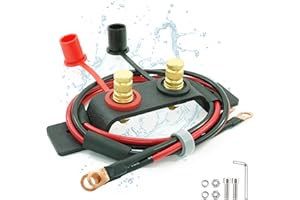 [DaisyAuto] High Voltage Battery Jump Post kit Compatible with Can-Am X3 Models RZR, Speed, Yamaha,Talon,Teryx Kex Relocation Kit Easy Charging Water Resistant, Chargeing Post Extender