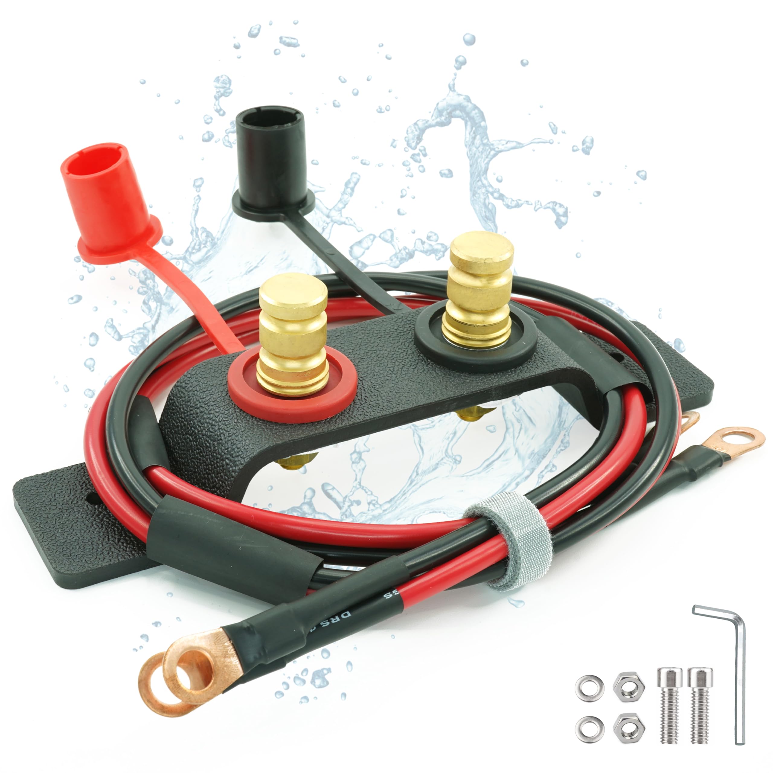 Photo 1 of [DaisyAuto] High Voltage Battery Jump Post kit Compatible with Can-Am X3 Models RZR, Speed, Yamaha,Talon,Teryx Kex Relocation Kit Easy Charging Water Resistant, Chargeing Post Extender