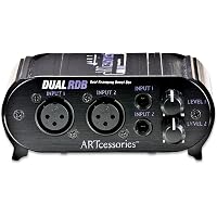 Amazon.com: ART Dual RDB Reamping Direct Box (DUALRDB) : Musical ...