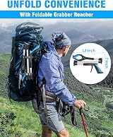 Kekoy 36 Inch Litter Pickers 2 Pack Extra Long Reach Grabber for Elderly Sky view 6