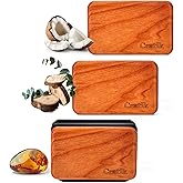 Car Air Freshener - Wood Air Freshener - Car Odor Eliminator for Visor Clip-Variety Scent Refill, Vehicle Scent Diffuser for Cabin, Truck & SUV - Pack of 3 (Teak-Amber-Cabana)-CLIP INCLUDED