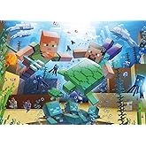 Ravensburger Mojang Minecraft Mosaic 1000 Piece Jigsaw Puzzle for Adults - 12000421 - Handcrafted Tooling, Made in Germany, E