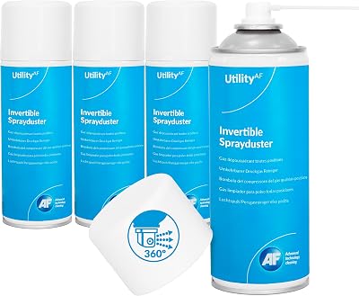 AF Invertible Sprayduster Air Duster 4 x 200ml Pack HFC200UT4PK