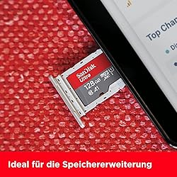 SanDisk 128GB Ultra microSDXC UHS-I Memory Card