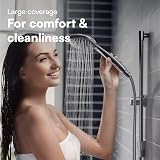 H&S Adjustable Shower Head High Pressure 5 Modes Chrome Handheld Universal view 5