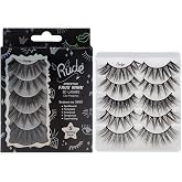 Essential Faux Mink 3D Lashes - Seduce Me by Rude Cosmetics for Women - 5 Pair Eyelashes