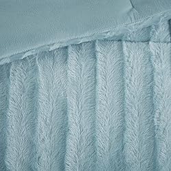 Madison Park Duke Luxe Faux Fur Reversible