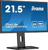 iiyama XB2283HSU-B1 21.5 inch VA Full HD 1080p 1ms HDMI DP USB Hub Monitor view 3