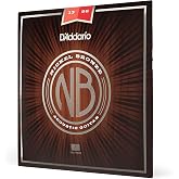 D'Addario Nickel Bronze Acoustic Guitar Strings NB1356, 13-56 | Nickel Bronze acoustic strings reveal natural guitar tone, clear projection, balanced response and stable tuning performance.