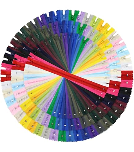 Glarks 81 Piezas: Tapones Para Cremalleras De Aleación (4 Colores) + Destornillador - Reparación Y Costura