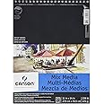 Canson Artist Series Mixed Media Paper, Wirebound Pad, 9x12 inches, 20 Sheets (138lb/224g) - Artist Paper for Adults and Students - Watercolor, Gouache, Graphite, Ink, Pencil, Marker