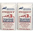 Atkinson's Seafood Breader Enriched & Seasoned Just Right For Frying All Kinds of Seafood 2 - 2 Lb. Bags