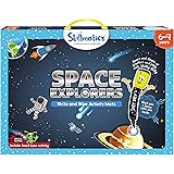 Skillmatics Educational Game - Space Explorers, Reusable Activity Mats with 2 Dry Erase Markers, Gifts for Ages 6 to 9