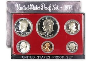 PROFILE COINS & COLLECTIBLES 1974 Clad Proof Set U.S. Mint Original Government Packaging OGP