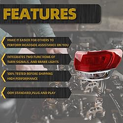 Dasbecan Right Passenger Side Outer Tail Light