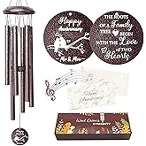 Anniversary Wind Chimes Gifts for Men Women, 25" Wind Chimes Romantic Gift for Couple, Parents, Wife, Husband, Friends, Happy Anniversary Decorations