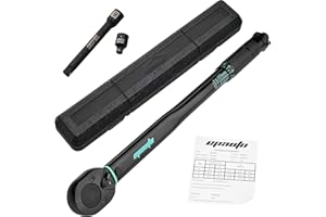 EPAuto 1/2-inch Drive Click Torque Wrench, 10~150 ft./lb., 13.6~203.5 N/m, Black