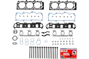 DNJ HGB4146 Cylinder Head Gasket Set with Head Bolt Kit for 2002-2008 Ford Ranger 3.0L 2986cc 182cid V6 OHV