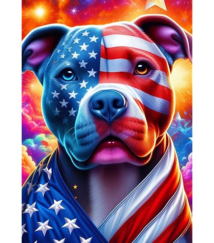 Ganshan Bi Bandiera per cane primavera estate casa di benvenuto bandiera americana a pelo corto tulipano fiori bufalo blu plaid da esterno cortile decorazione bandiera 61 x 102 cm stile double face