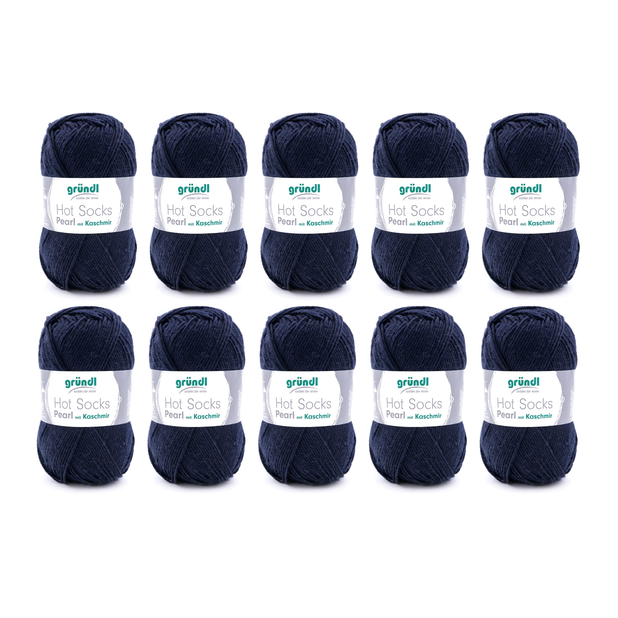 Gründl Sock, 75% wool (Merino superwash), 20% polyamide, 5% cashmere, Navy, 40 x 37 x 11 cm