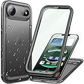 Cozycase TOP Waterproof Case for iPhone Air - Military Heavy Duty 360 Shockproof Full Body with Screen Camera Protector Double IP68 Water Dust Drop Proof Hard Rugged Tough Front Back Slim Cover