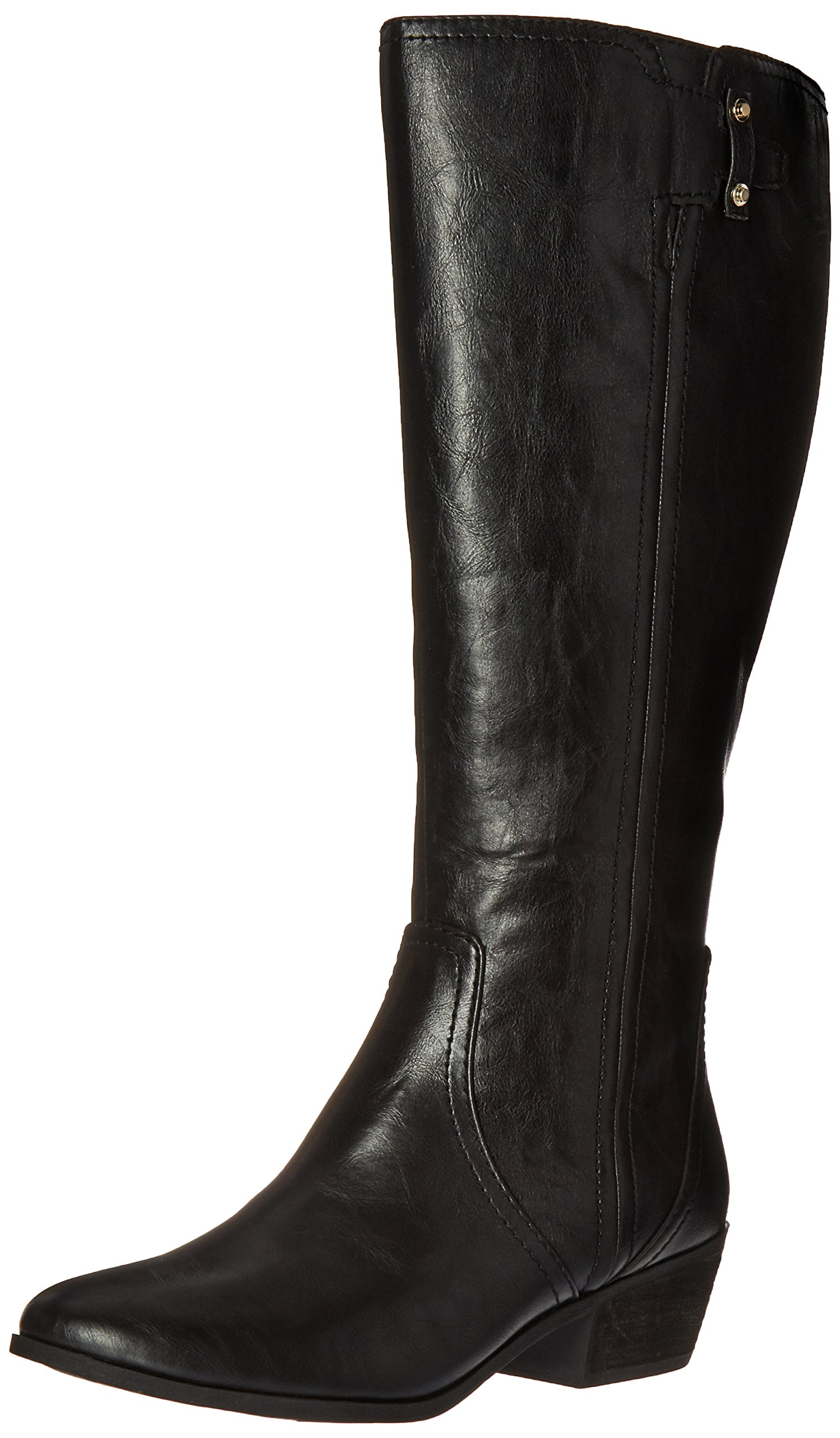 Dr. Scholl’s Shoes womens Brilliance Wide Calf Knee High Boot, Black, 7.5 US