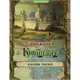 Pathfinder Kingmaker Kingdom Management Tracker, 16-Page Folio | Blank Stolen Lands Map, Cut-and-Paste Urban Grid, Kingdom and Army Building Quick Reference