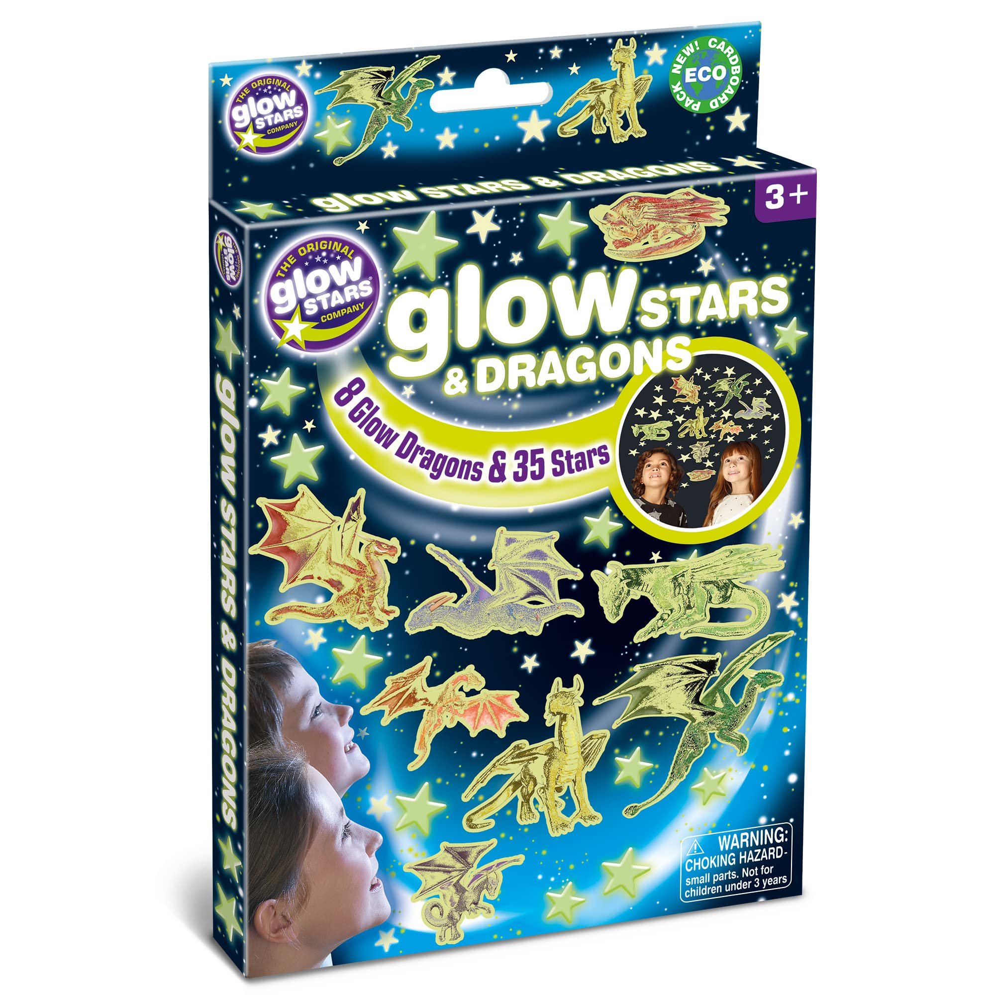 The Original Glowstars Company Glowstars & Dragons, B8629