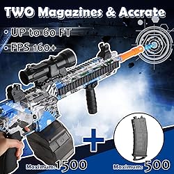 Large Gel Ball Blaster with Drum, 2 Modes Automatic