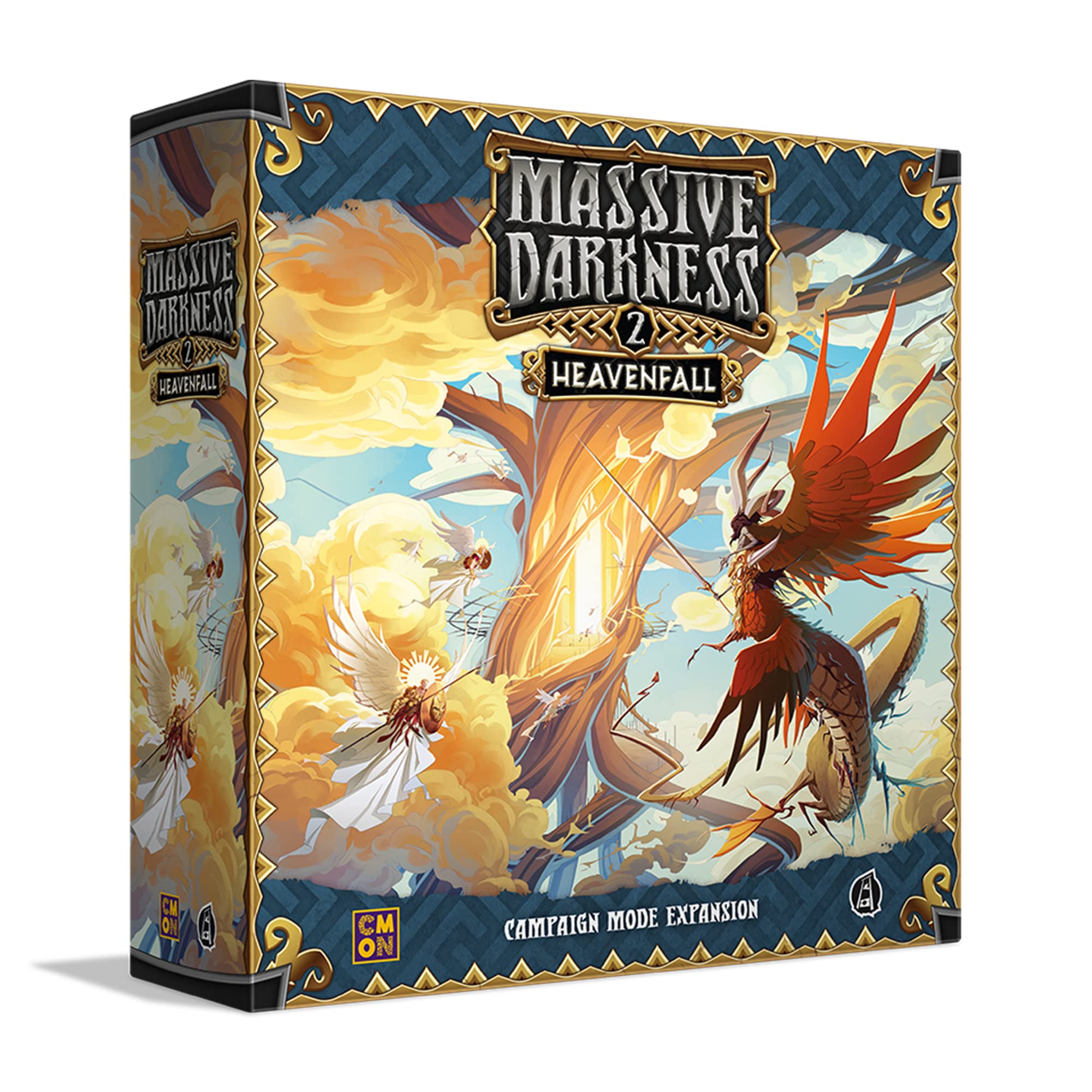 Photo 1 of Massive Darkness 2 Heavenfall Board Game Expansion | Tabletop Miniatures Game | Cooperative Strategy Game for Adults and Teens | Ages 14+ | 1-6 Players | Average Playtime 60 Minutes | Made by CMON