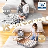 TAILI Small Vacuum Bags 10 Pack 40x60CM Space Saver for Travel & Storage view 3