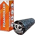 Copper Carrots Foam Rollers – 6 x 18 Inch High Density EPP Foam Roller for Back Stretching – Premium Quality and Comfortable – Ideal for Physical Therapy, Post-Injury, Deep Tissue Muscle Massage
